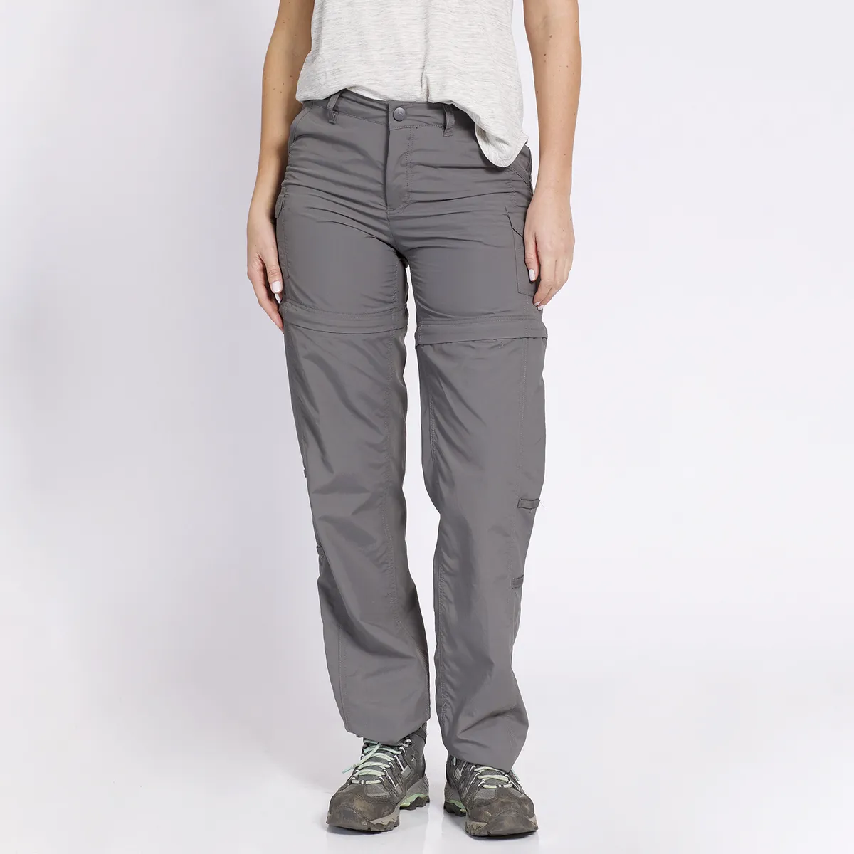 KANNU - Pantalón Desmontable Mujer Gris oscuro KANNU