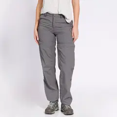 KANNU - Pantalón Desmontable Mujer Gris oscuro