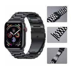 GENERICO - Correa Metálica Apple Smart Watch 42mm 44mm Calidad Premium