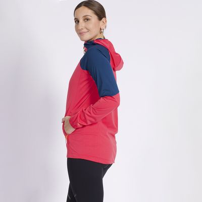Imagen 2 del producto Polerón Sport Flexible Mujer Fucsia