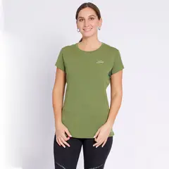 KANNU - Polera Action Active Dry Mujer Verde manzana