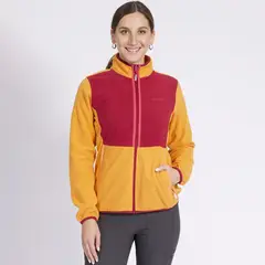 KANNU - Polar Vintage Full Zipper Mujer Naranja