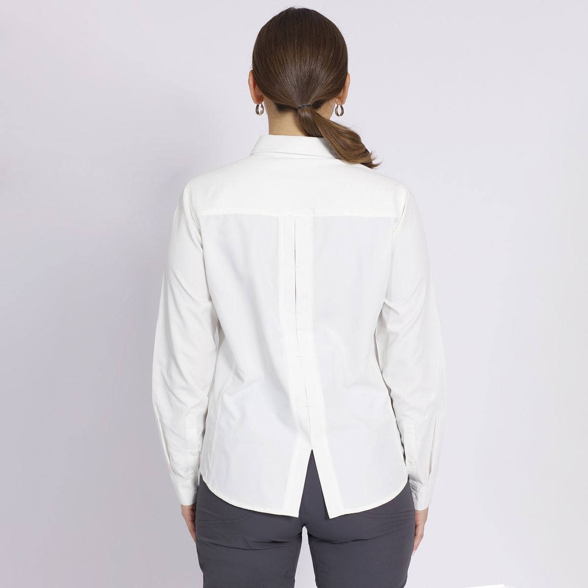 KANNU - Blusa Outdoor Mujer Insitucional Blanco KANNU