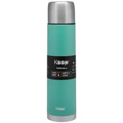 KEEP - Termo Bala 1 Lt Acero Inoxidable Turquesa - Verde