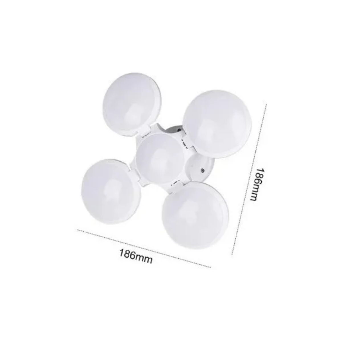 UNIVERSAL - LAMPARA SOLAR  PARA CAMPING TIPO FOOTBALL