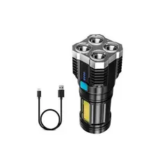 OFERTABKN - Linterna Led Recargable Alto Alcance 4 Led