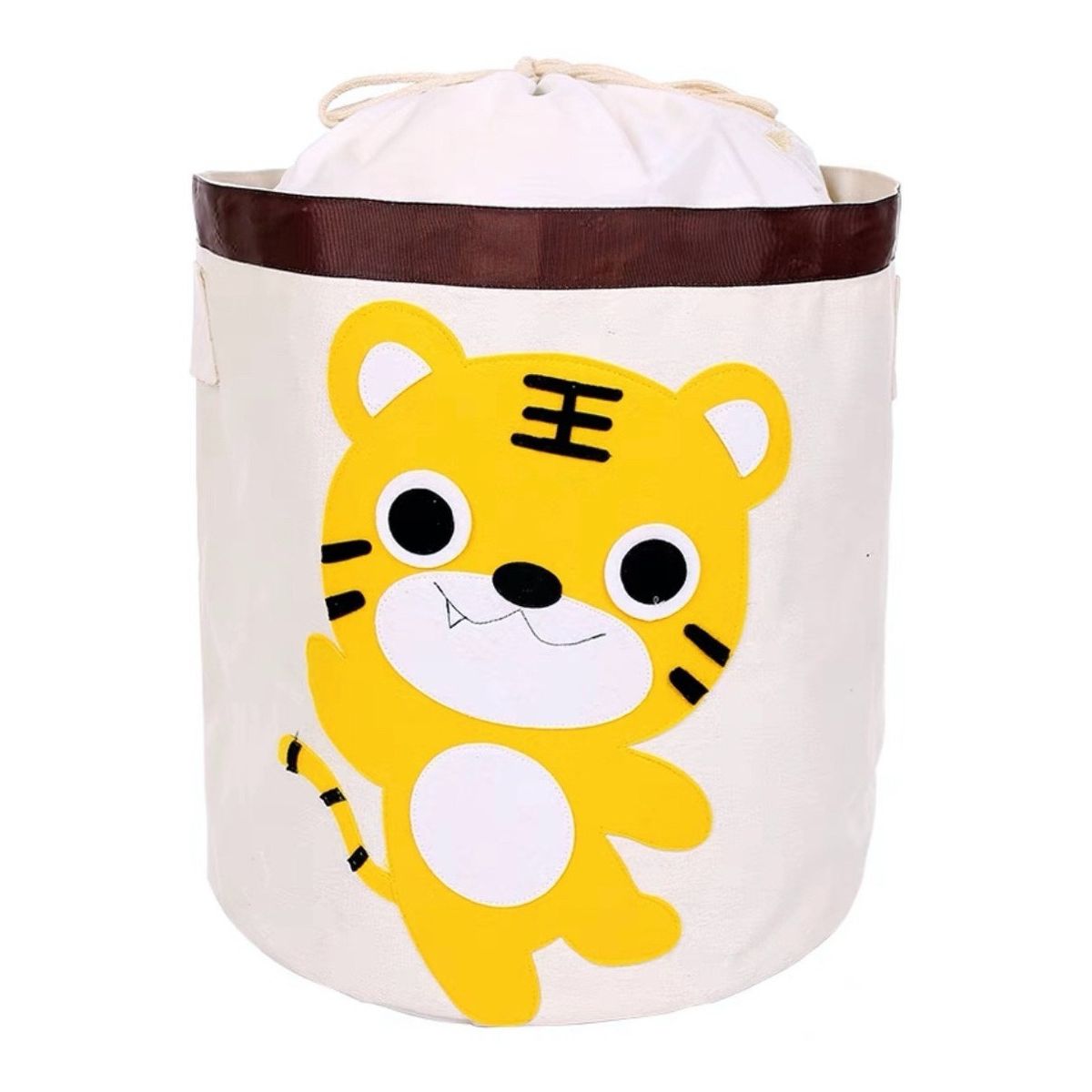 HAOKIDS - Canasto organizador para juguetes o ropa Lona impermeable de Tigre