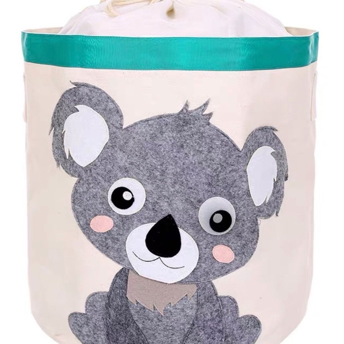 HAOKIDS - Canasto organizador para juguetes o ropa lona impermeable de Koala