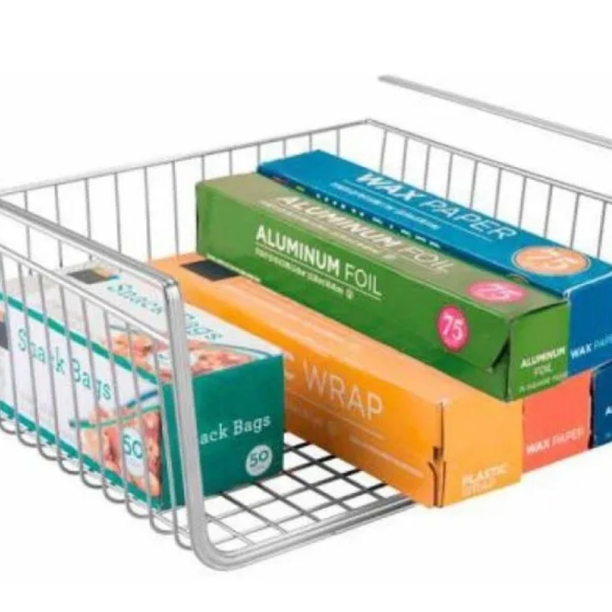 GENERICO - Canasto Estante Organizador Colgante Multiuso Repisa Armario