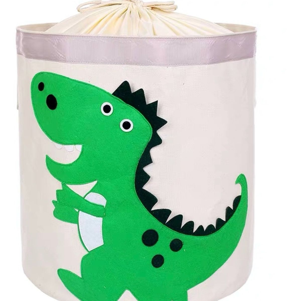 HAOKIDS - Canasto organizador de lona impermeable diseño dinosaurio