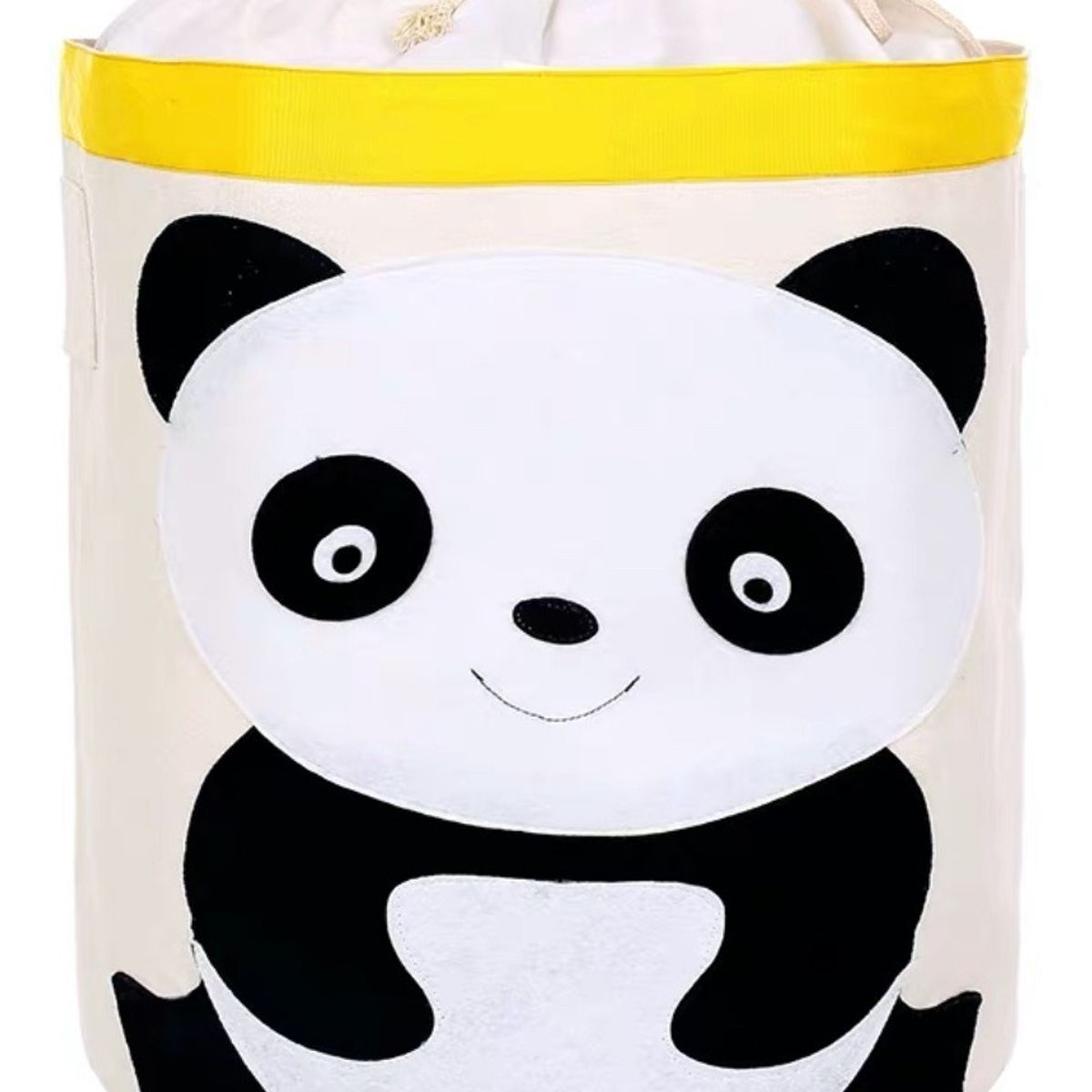 HAOKIDS - Canasto organizador para juguetes o ropa Lona impermeable oso panda