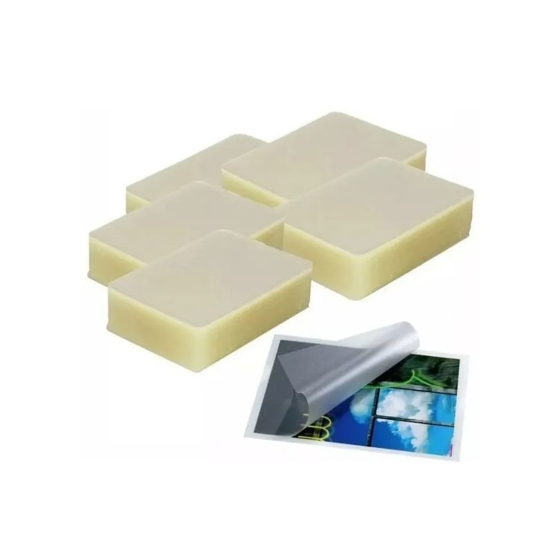 GENERICO - Pack 500 Micas Laminas Carnet Termolaminadora Plastificadora