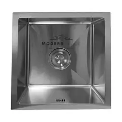 MODERN SPACE - Lavaplatos Bajo Cubierta Acero Inoxidable 41X41