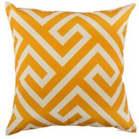 COJIN GEOMETRICO AMARILLO
