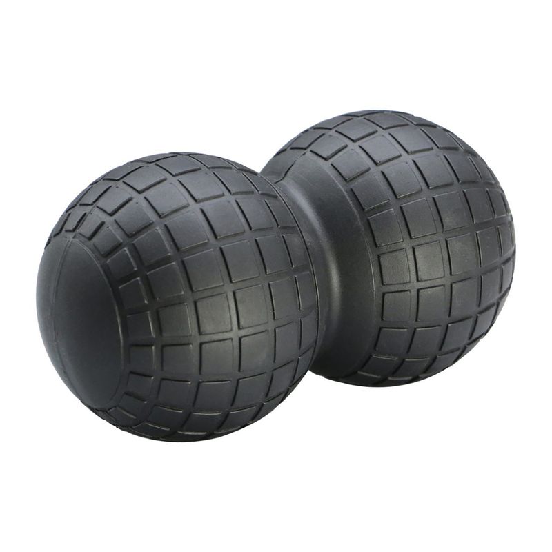 ULTIMATE FITNESS - PELOTA DOBLE DE MASAJE PRO NEGRO
