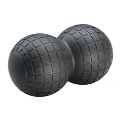 ULTIMATE FITNESS - PELOTA DOBLE DE MASAJE PRO NEGRO