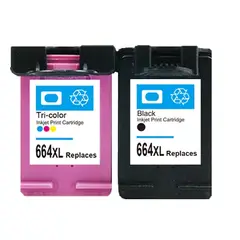 PREMIUM - Pack Tinta 664xl Negro y Tricolor Compatible con 1115-2135-3635 2345