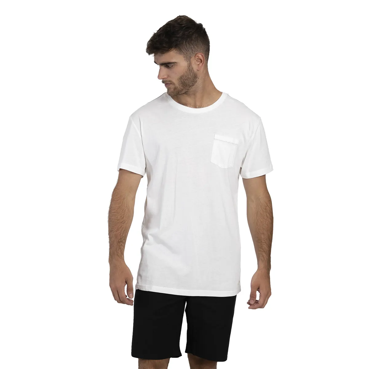 FALCONE - Polera Orgánica con Bolsillo Hombre Falcone