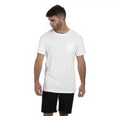 FALCONE - Polera Orgánica con Bolsillo Hombre