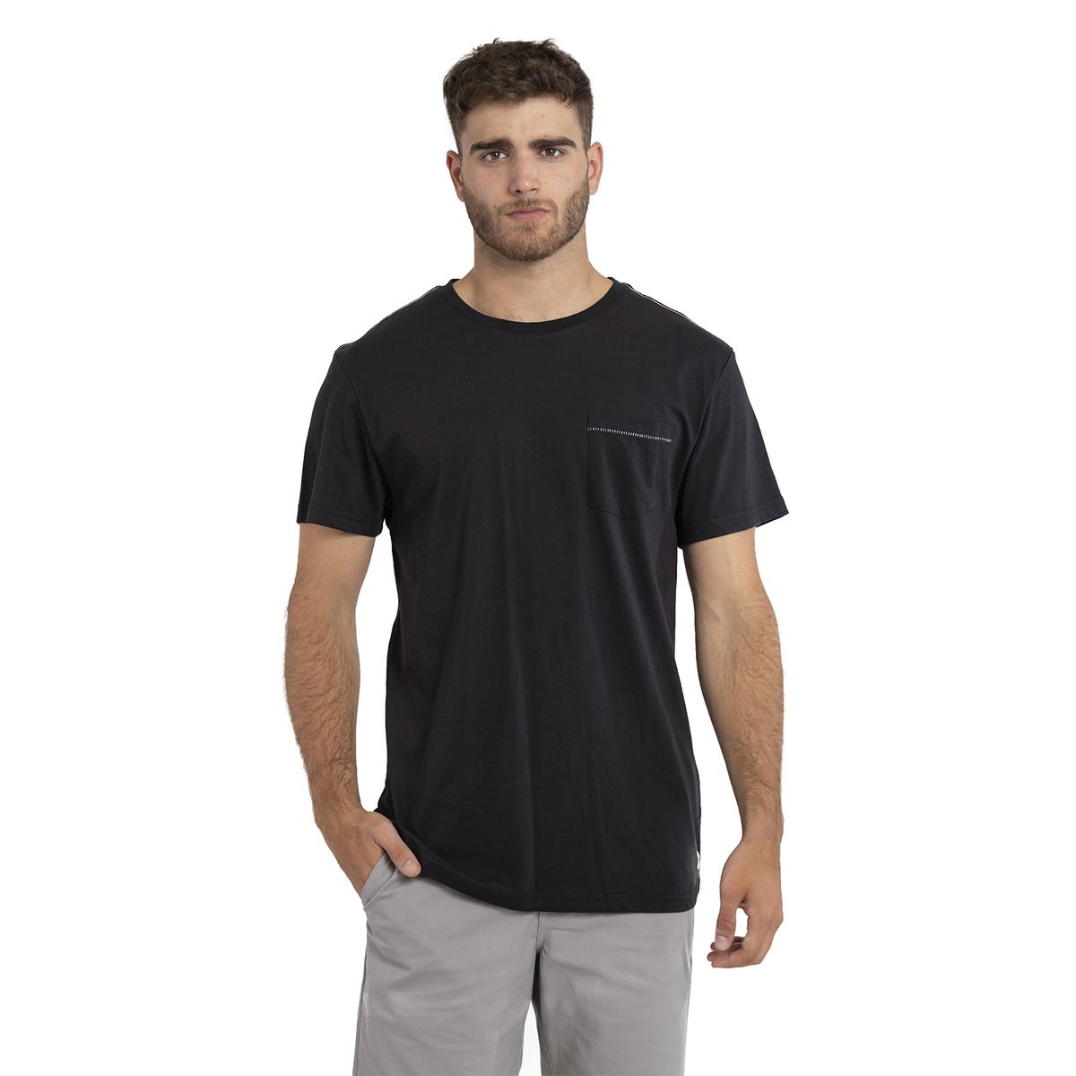 FALCONE - Polera Orgánica con Bolsillo Hombre Falcone