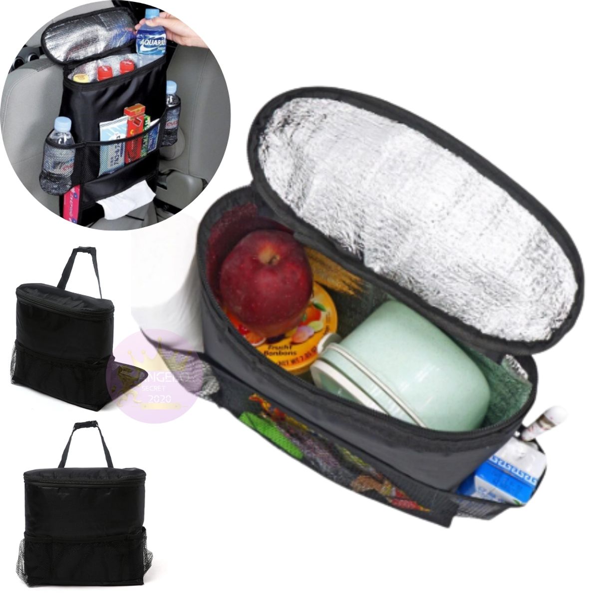 GENERICO - Bolso Organizador Para Respaldo Asiento Trasero De Auto