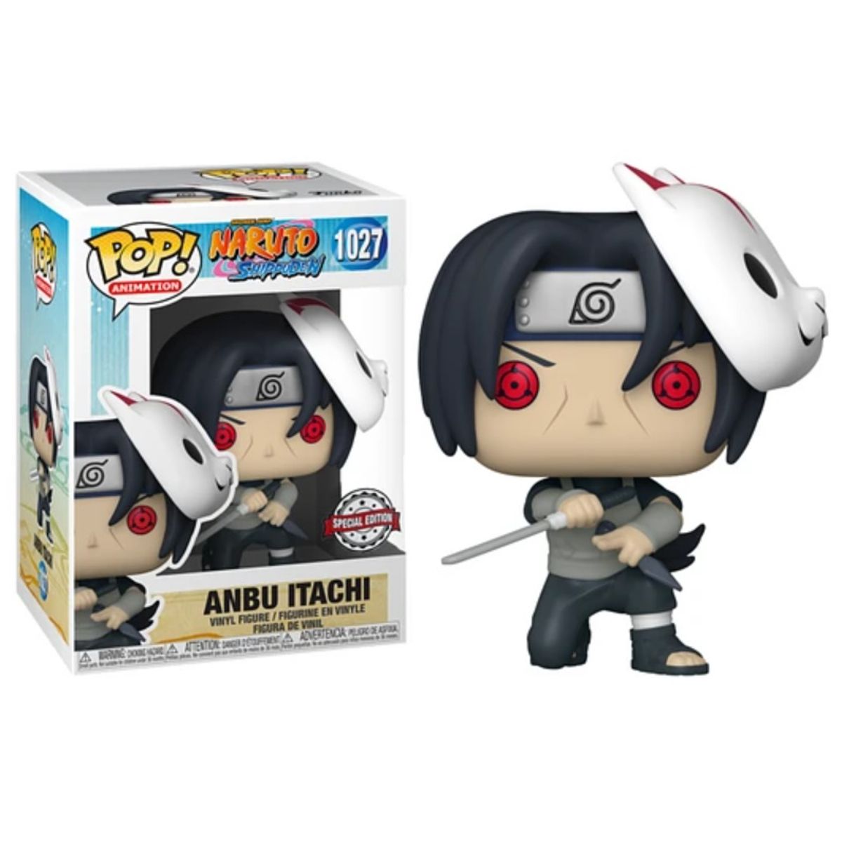 FUNKO - Funko Pop Anbu Itachi N°1027 Naruto Shippuden