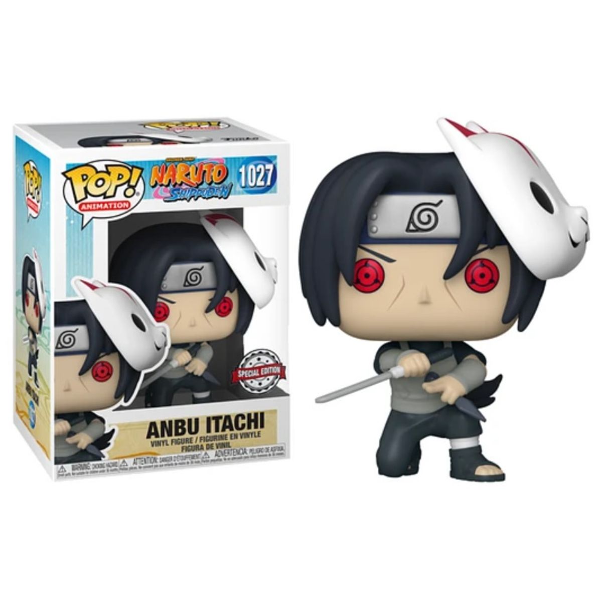 FUNKO - Funko Pop Anbu Itachi N°1027 Naruto Shippuden