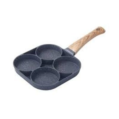 Imagen 2 del producto Sartén Japonesa 04 Agujeros Huevos Hamburguesas Panqueques