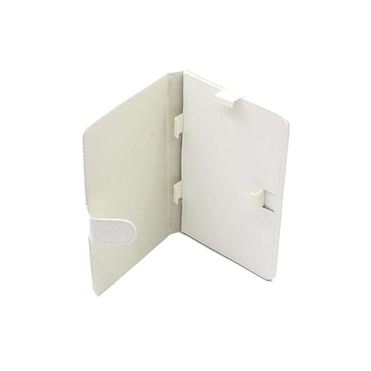 DBLUE - Funda Para Tablet 7 Pulgadas Eco Cuero Blanca Dblue.