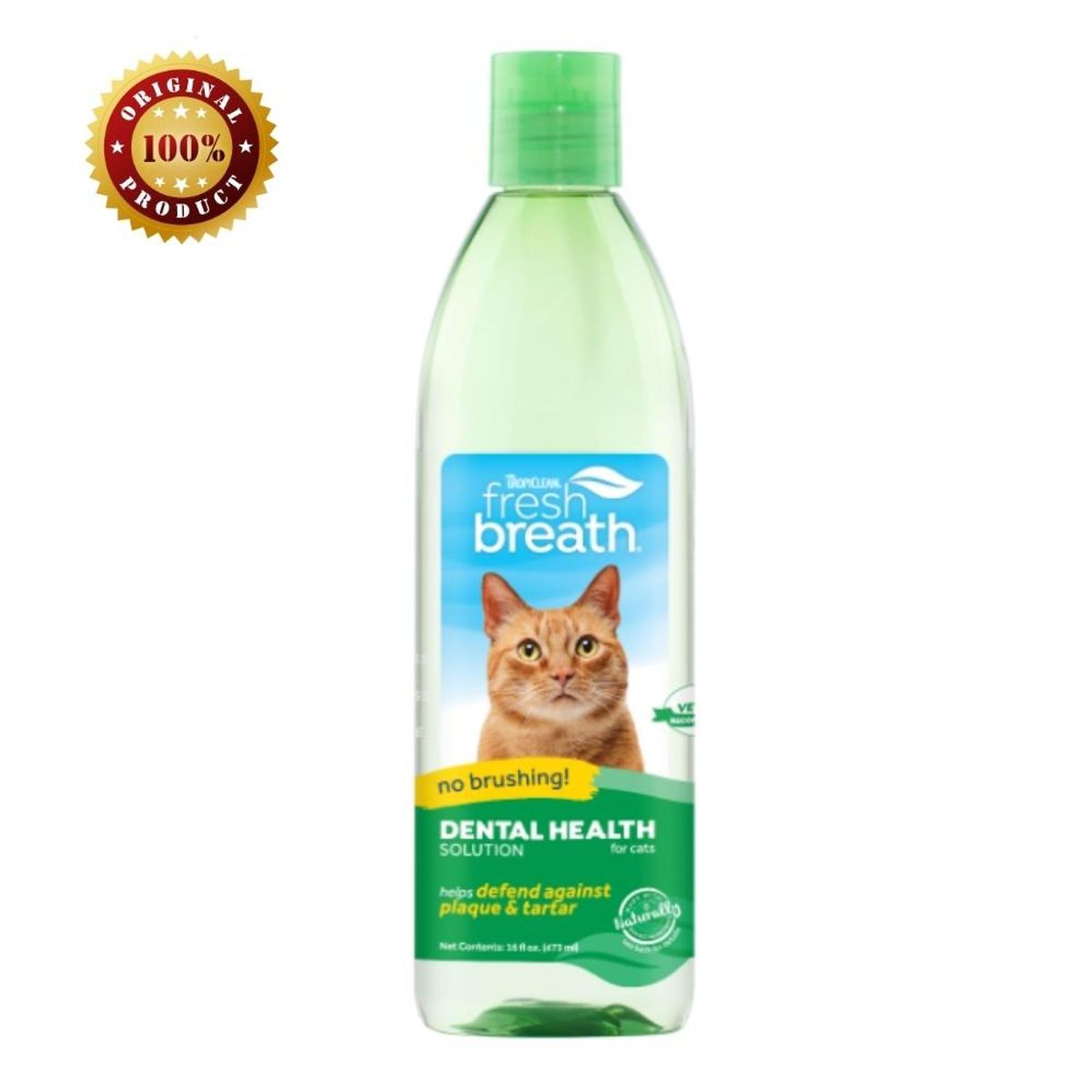 TROPICLEAN - Cuidado Dental Gato Aditivo Agua Tropiclean 473 Ml
