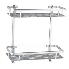 KUANGYE - Repisa Pared Especial Baño2 Niveles Aluminio Nuevo