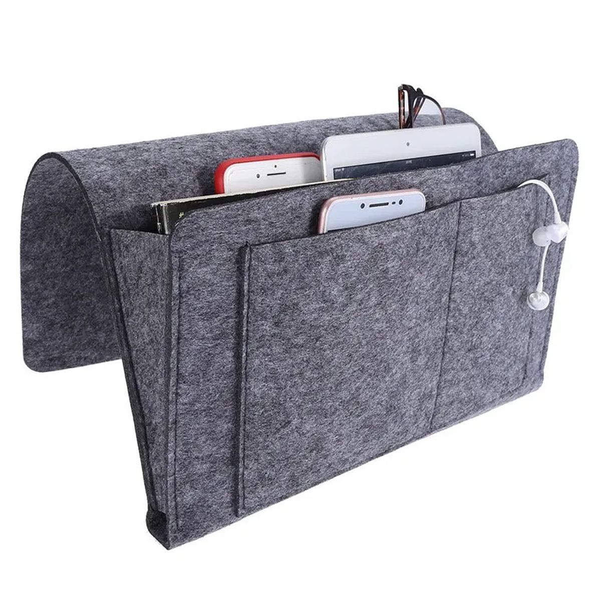 KUANGYE - Bolsillo Organizador Para Cama Organizador Colgante Mesita