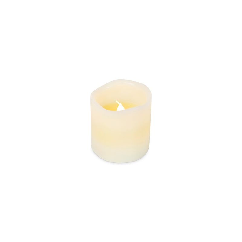 GENERICO - Vela Led Decorativa Cambia de Color Con Control Remoto
