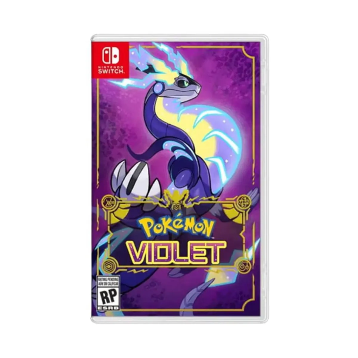 NINTENDO - Consola Nintendo Switch OLED mas Pokemon Violeta y Bolso