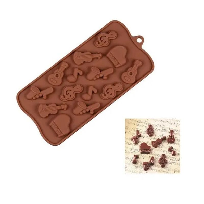 GENERICO - Moldes De Chocolate Moldes Silicona Chocolate Instrumentos