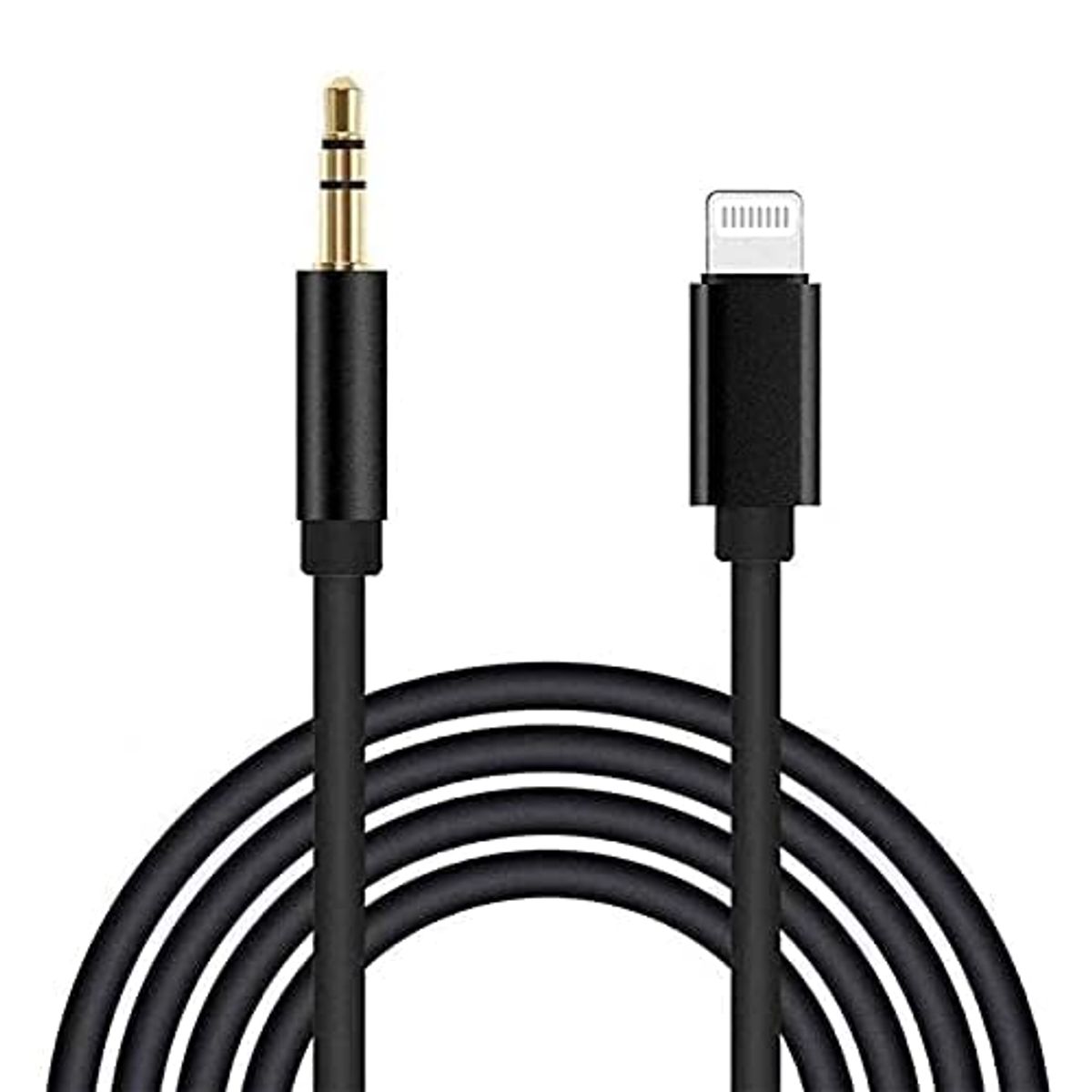 BAZUCA - Cable de audio auxiliar para iPhone conector Lightning MFi 35mm