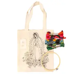 EMPORIO CURANIPE - Kit Bordado VIRGEN DE GUADALUPE 20H