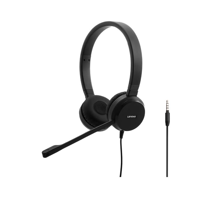 LENOVO - Auricular VOIP estéreo Lenovo Pro Alámbrico