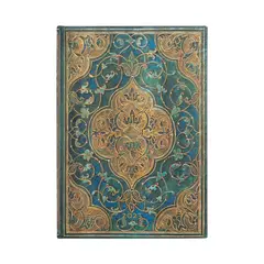 PAPER BLANKS - Agenda 2023 Turquesa Turquoise Chronicles, Tapa Dura, Vista Semanal, Midi