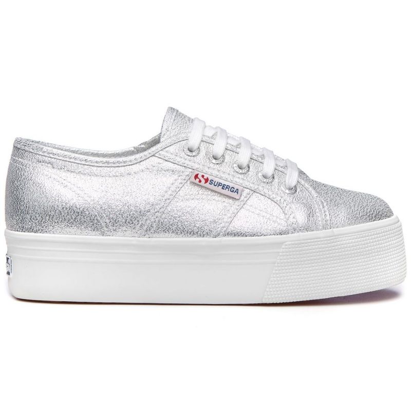 SUPERGA - Zapatilla Lamew Plateado Superga - Gris