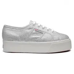 SUPERGA - Zapatilla Lamew Plateado