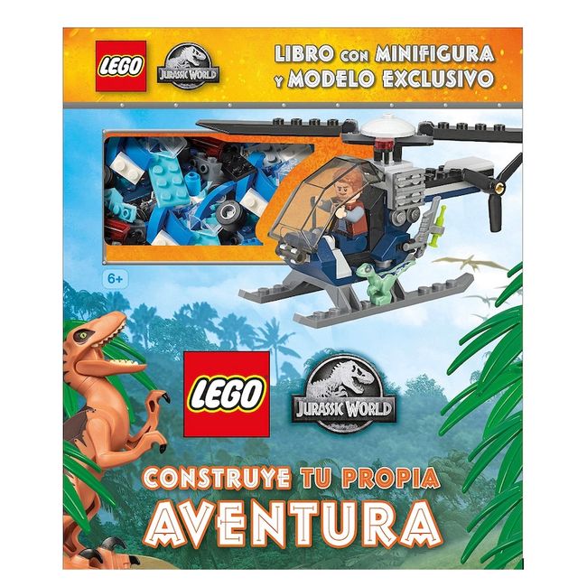 EDITORIAL DK - Dk Enciclopedia Lego Jurassic World Construye Tu Aventura