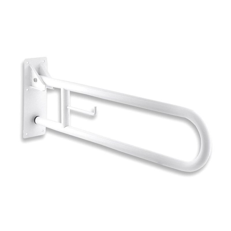 KAIROS MEDICAL - Barra De Baño Abatible Esmaltada Nacional KAIROS MEDICAL