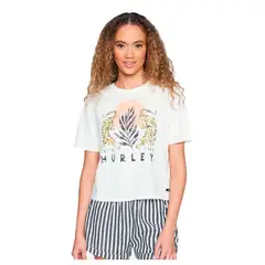 HURLEY - Polera Le Tigre Crew Tee Marshmellow