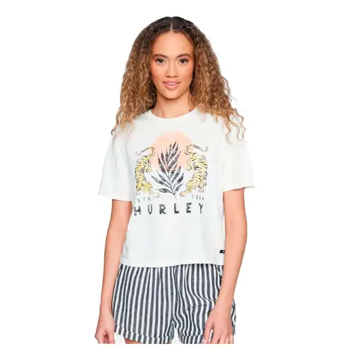 HURLEY - Polera Le Tigre Crew Tee Marshmellow
