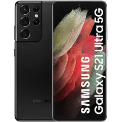 SAMSUNG - Galaxy S21 Ultra 5G 256GB - Reacondicionado - Negro