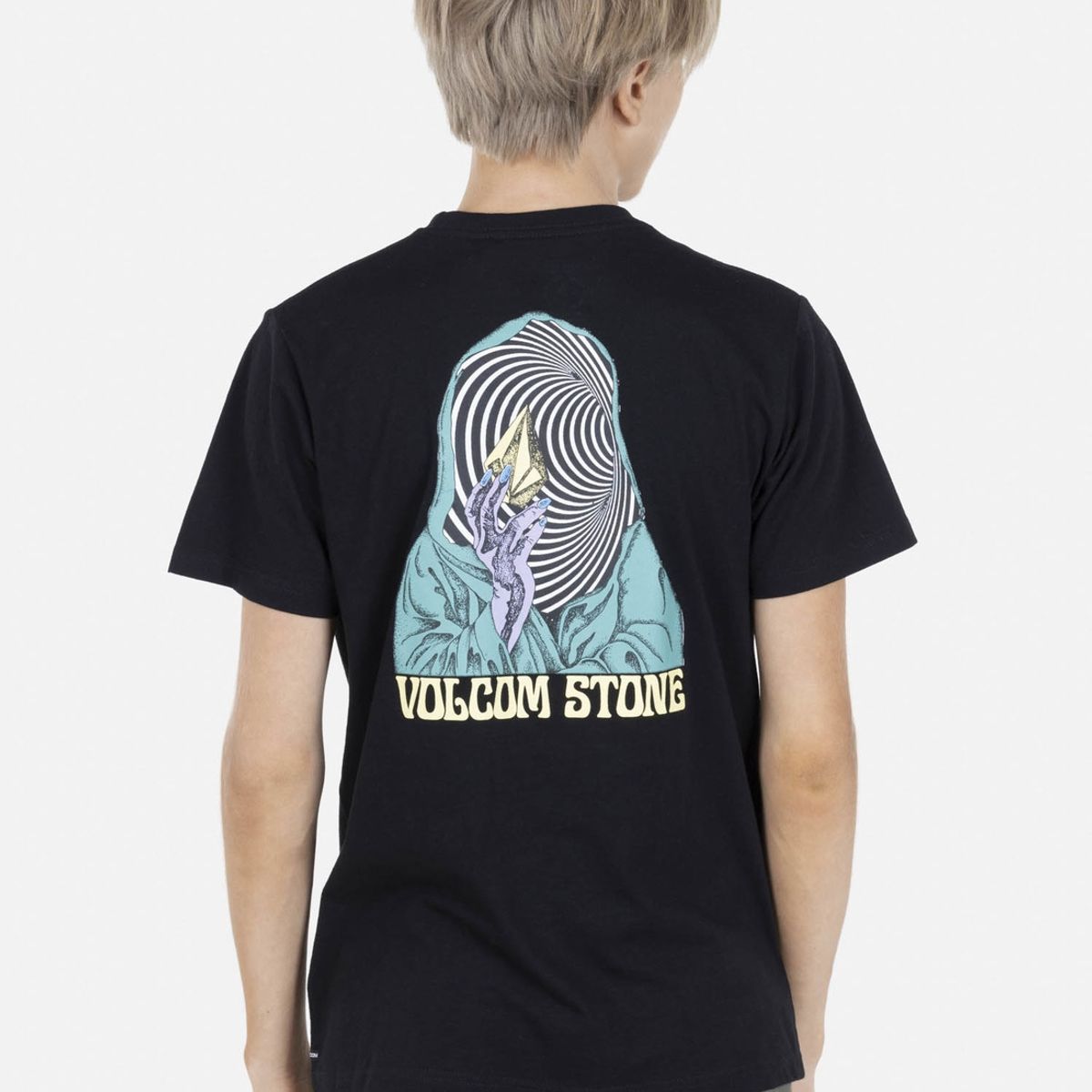 VOLCOM - Polera THE UNKNOWN SS TEE Infantil Negro Volcom