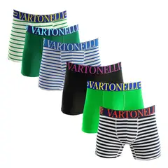 GIOVACCHINO - Pack de 6 Boxer Medio Algodón Hombre.