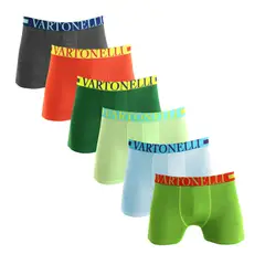 GIOVACCHINO - Pack de 6 Boxer Niño Algodón.