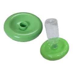 MASCAN - Juguete Dispensador Botella Verde Perro